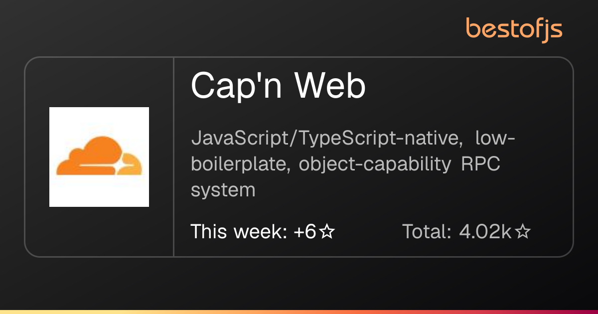 Best of JS • Cap'n Web