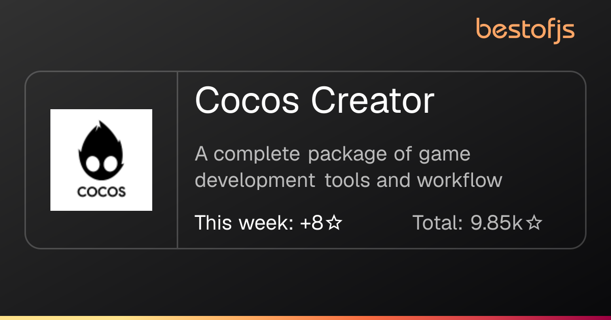 Best of JS • Cocos Creator