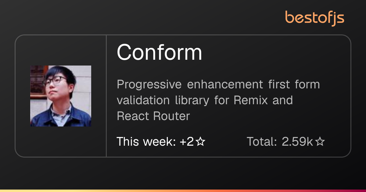 Best of JS • Conform