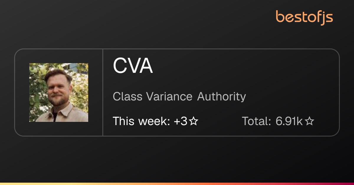 Best of JS • CVA