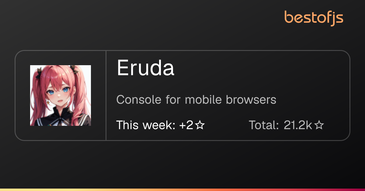 Best of JS • Eruda