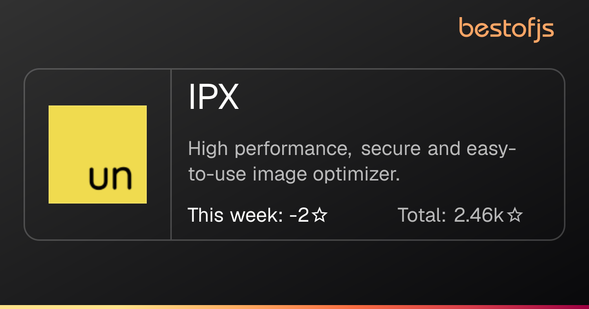 Best of JS • IPX
