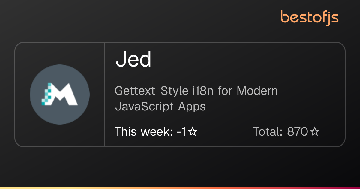 Best of JS • Jed