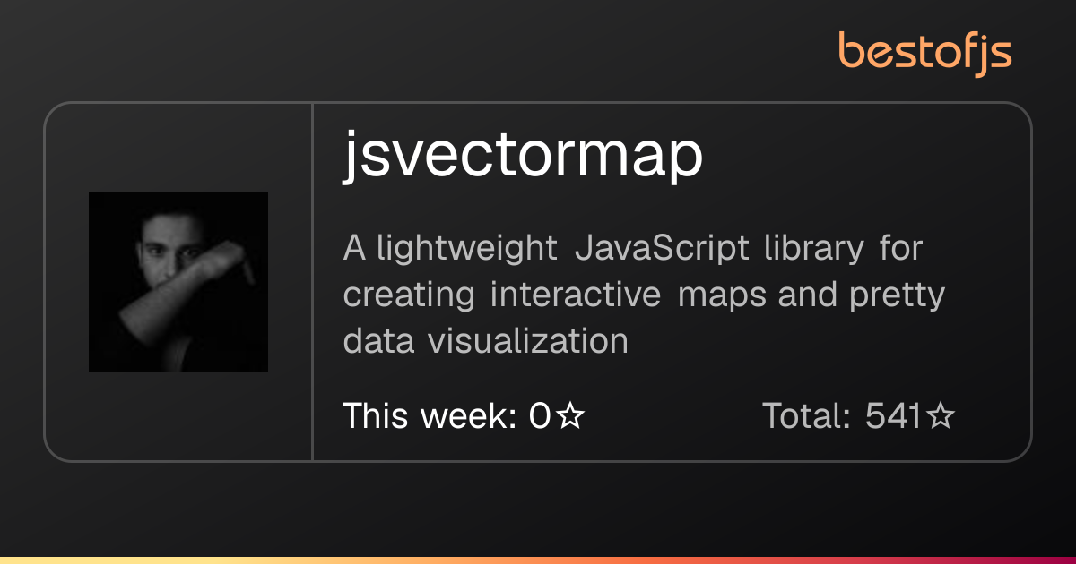 Best of JS • jsvectormap