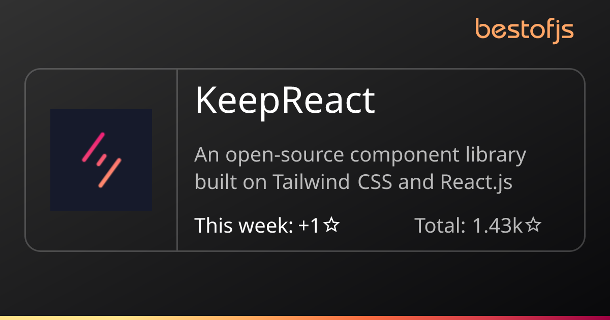 Best of JS • KeepReact