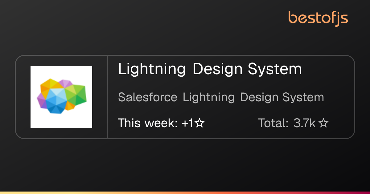 Best of JS • Lightning Design System