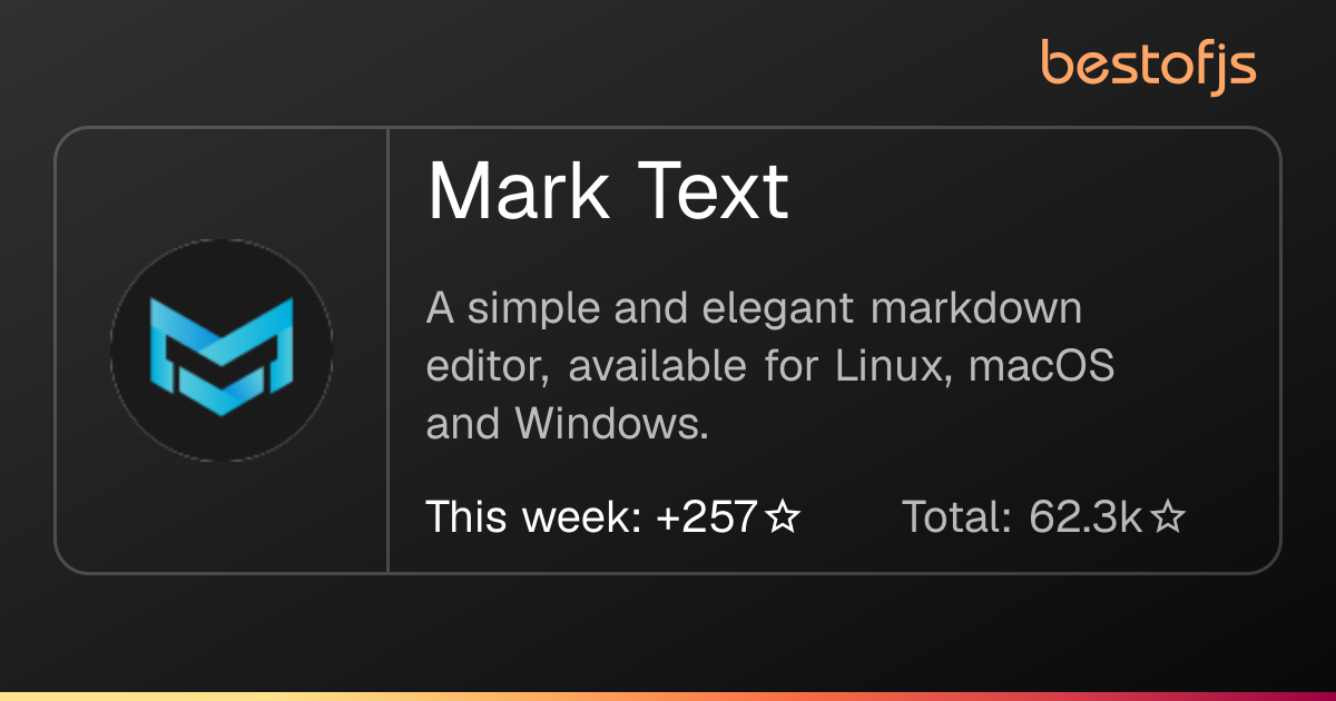 Best of JS • Mark Text