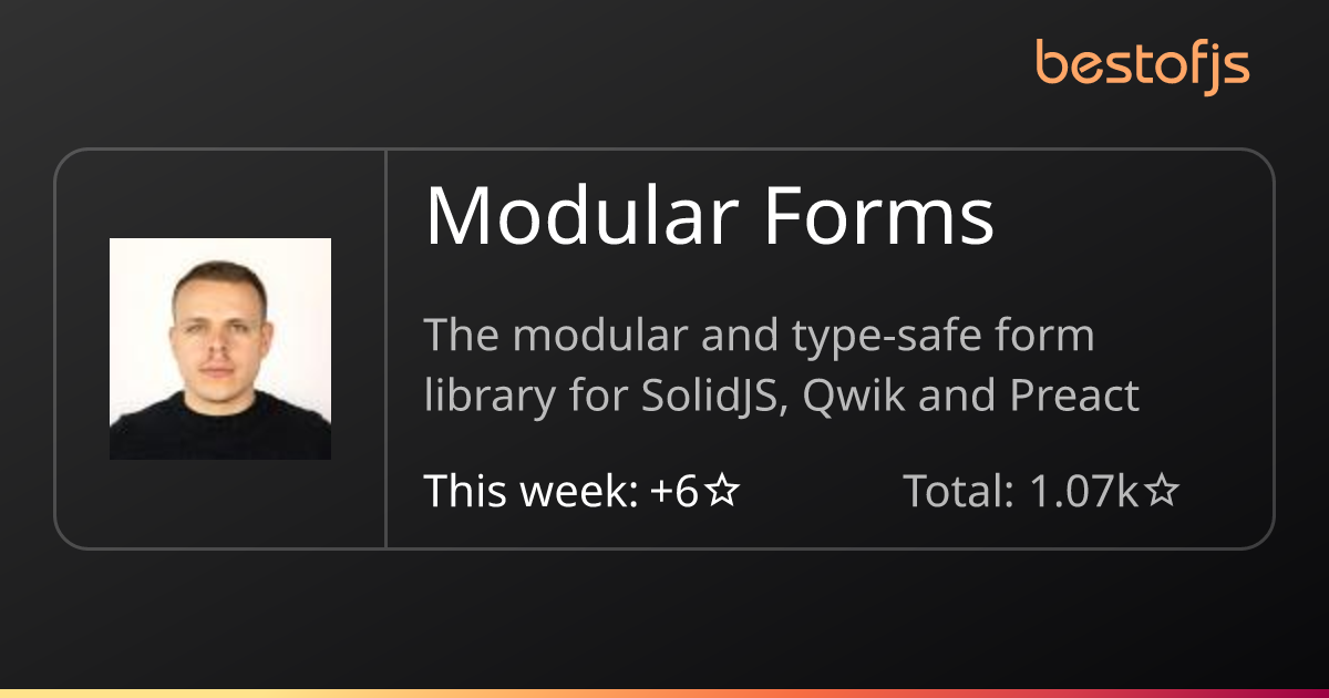 Best of JS • Modular Forms