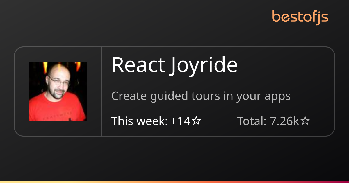 Best of JS • React Joyride