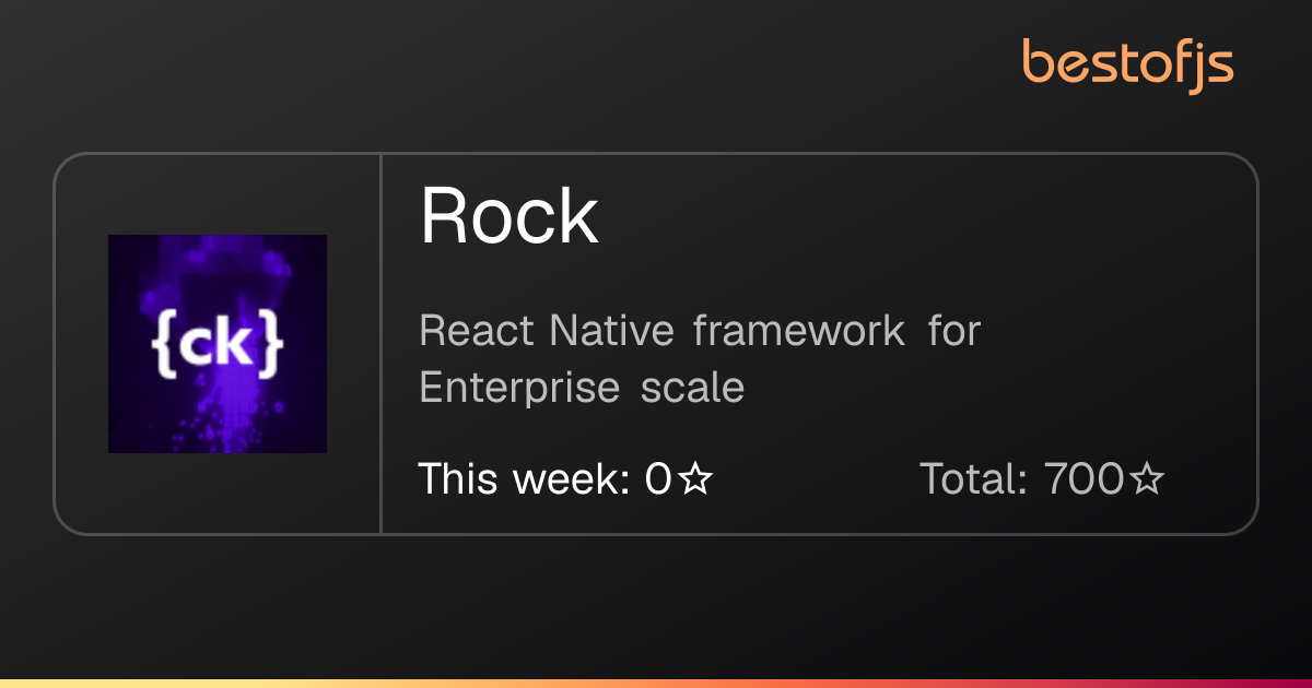 Best of JS • Rock