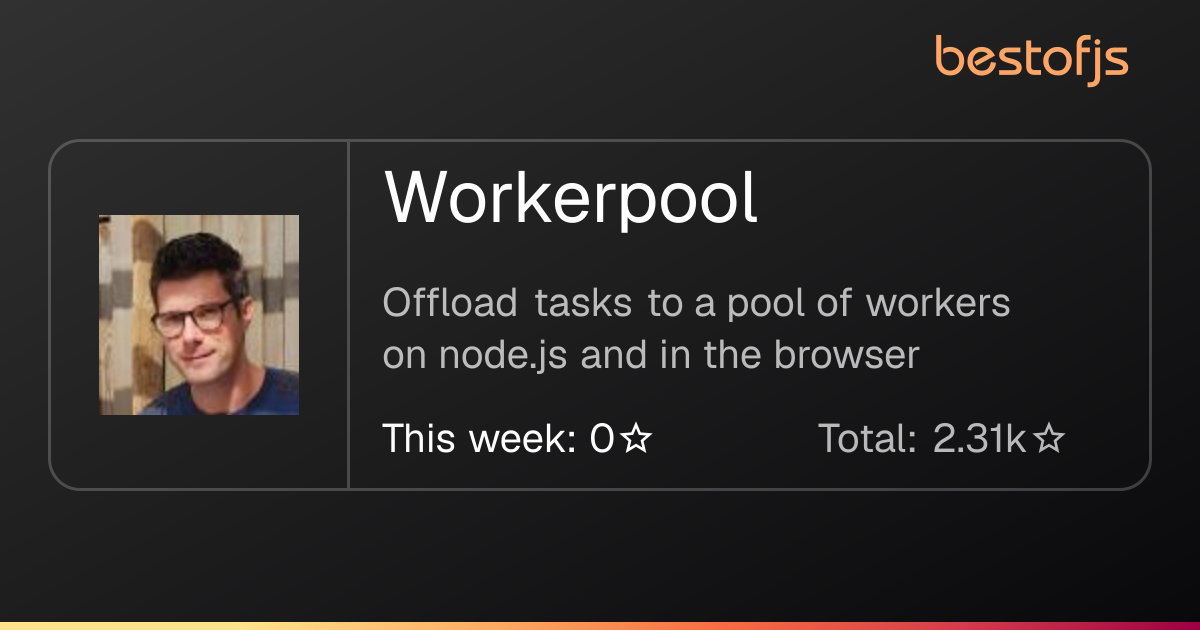 Best of JS • Workerpool
